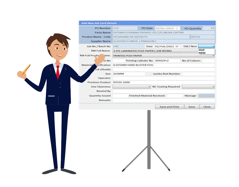 Foil Control Management Software, Foil Control Management , Management Software,
